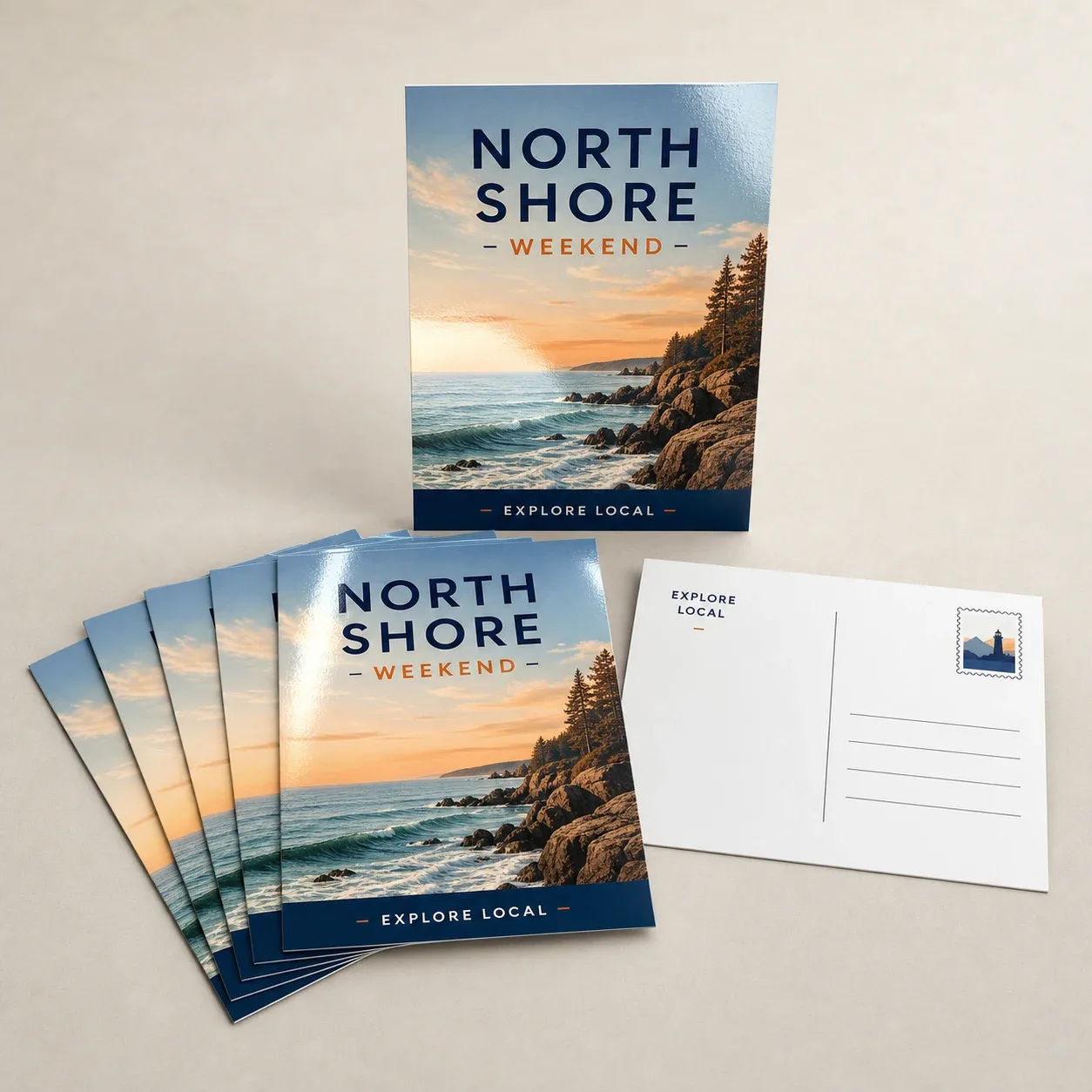 Glossy Postcards