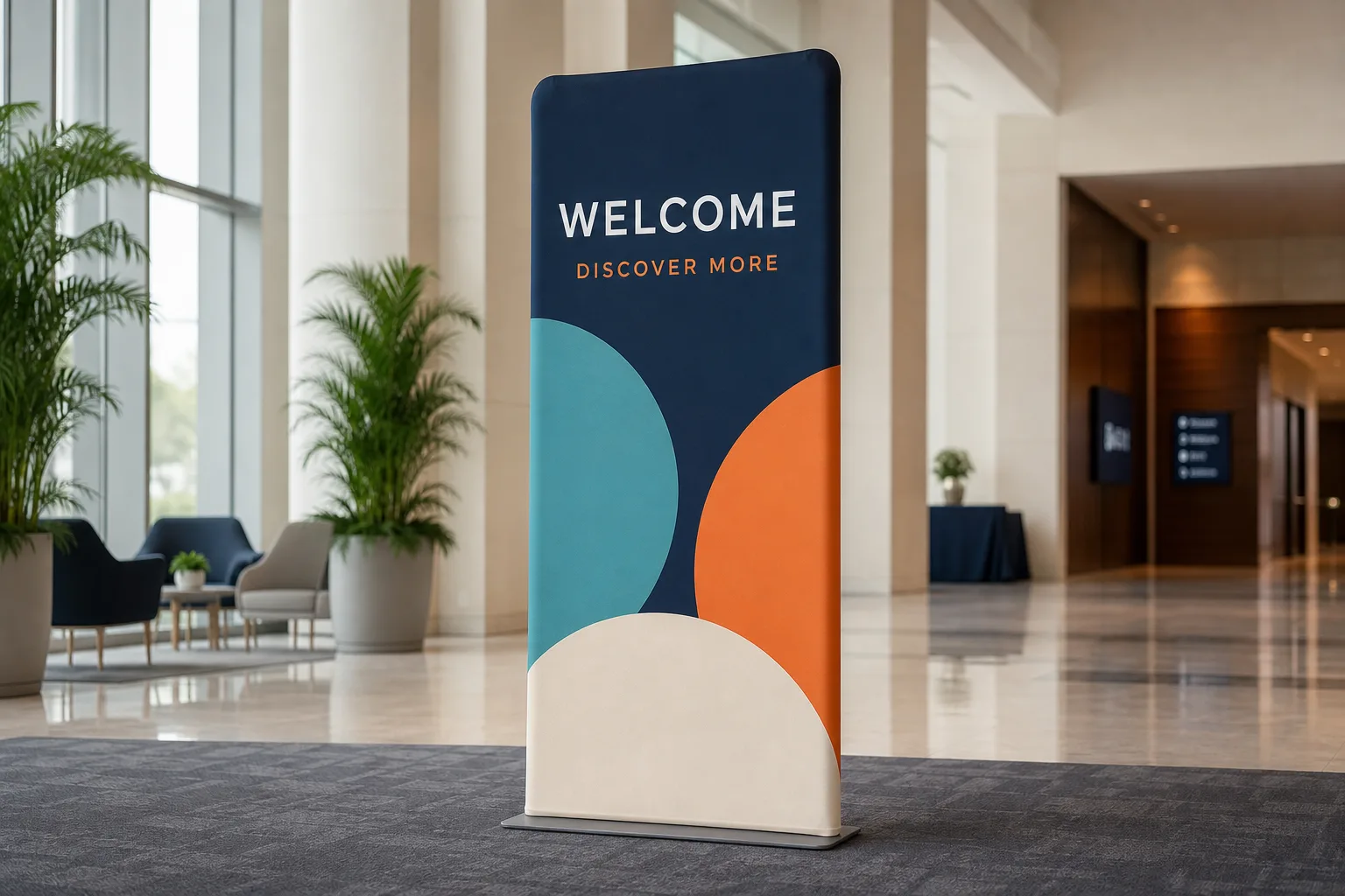 Tension Fabric Display Stands