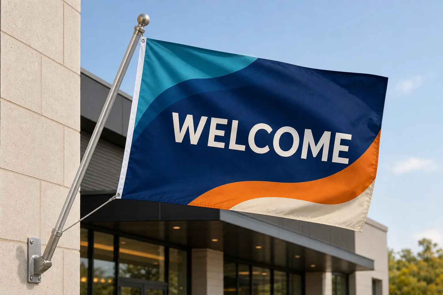 Custom Rectangular Flags