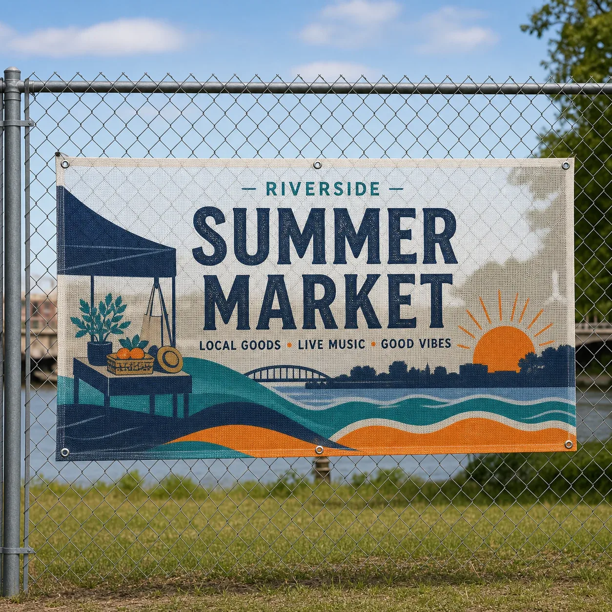 Mesh Vinyl Banner