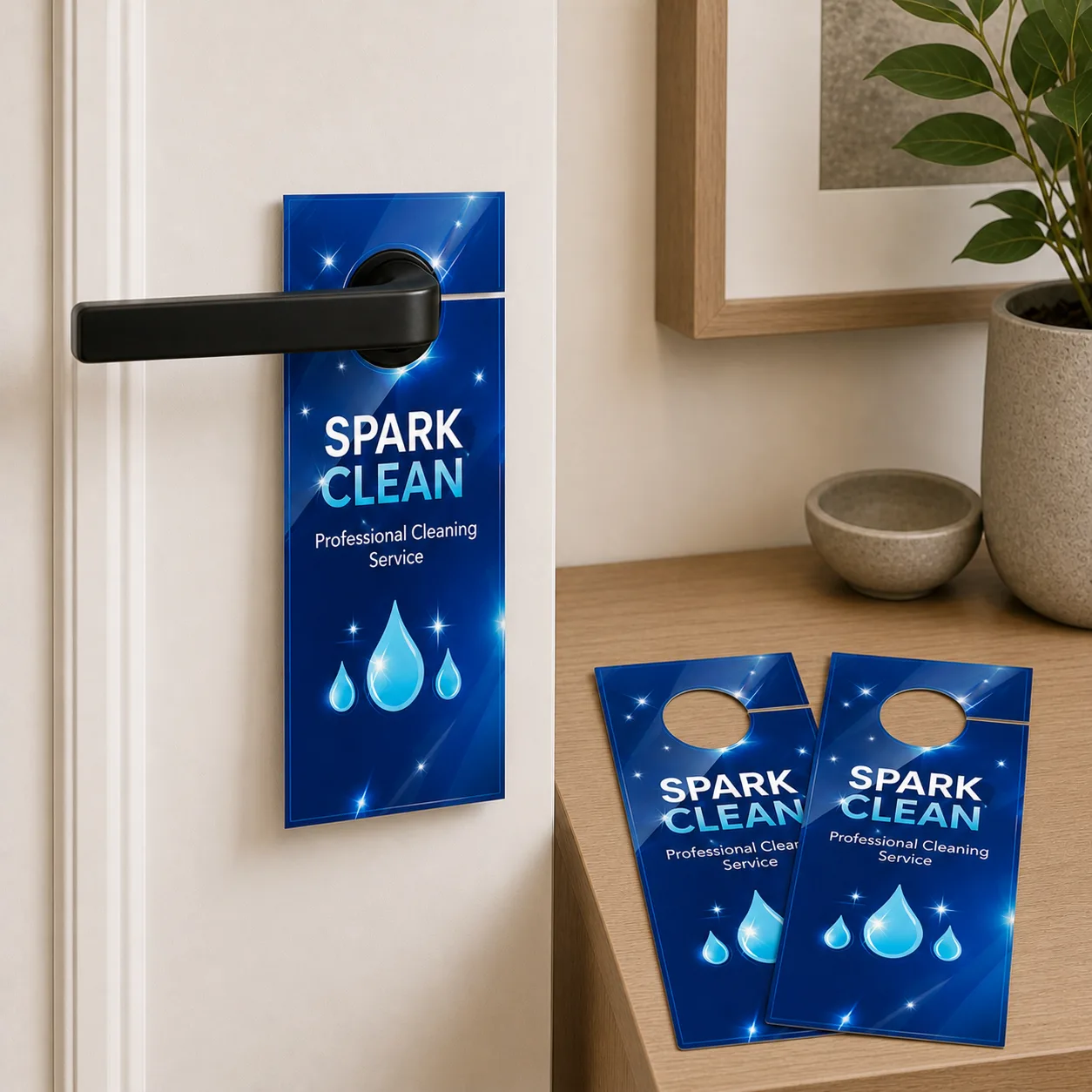 High-Gloss Door Hangers