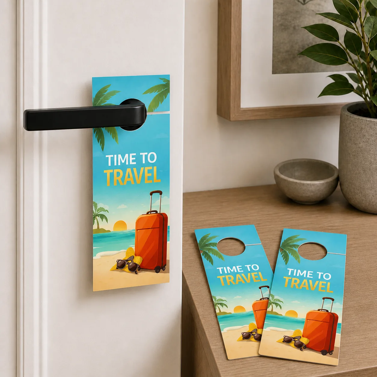 Semi-Gloss Door Hangers