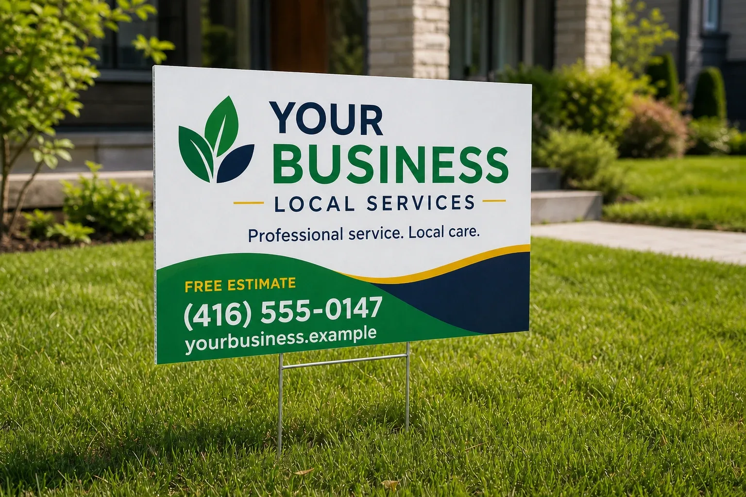 4mm Coroplast Yard Signs