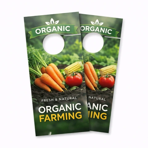 Matte Door Hangers