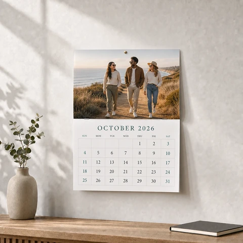80 lb Gloss Wall Calendars
