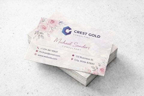 Pearl Paper Business Cards