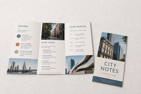 Z-Fold Brochures
