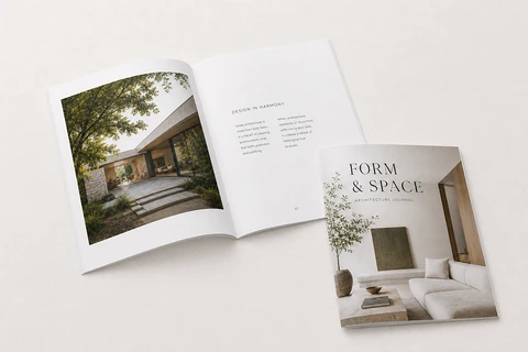 80 lb Silk Text Booklets