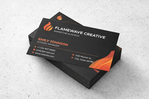 Silk Business Cards