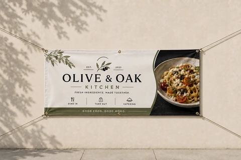 12 oz Smooth Matte Vinyl Banner