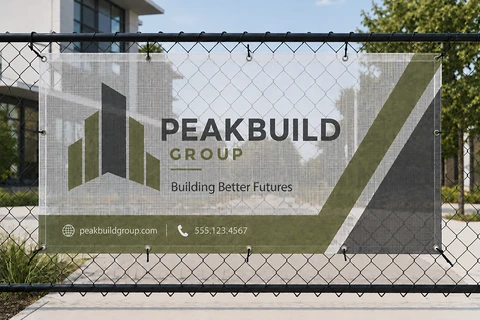 Mesh Vinyl Banner
