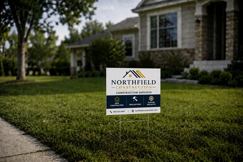 4mm Coroplast Yard Signs