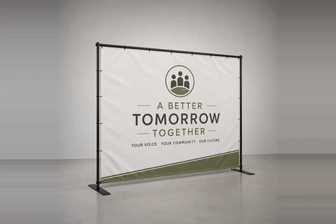 Telescopic Backdrop Displays