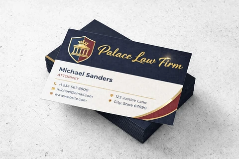 Gold Foil Business Cards