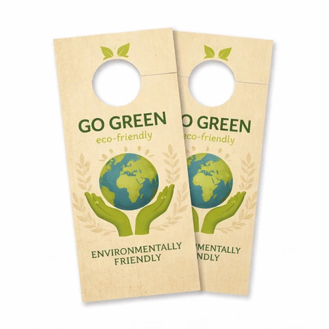 Uncoated Enviro Door Hangers